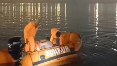 India News | Uttar Pradesh: SDRF Rescues Youth from Drowning in Yamuna at Prayagraj