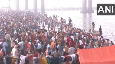 India News | Mahakumbh Sees over 350 Million Devotees Taking Holy Dip at Sangam Since Commencement