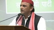 India News | Akhilesh Yadav to Address Public Meeting in Milkipur on Final Day of By-poll Campaigning