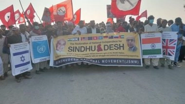 World News | Pakistan: JSMM Declares Political Resistance Against Punjab's Water Diversion, Plans Economic Blockade