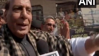 India News | Rajnath Singh Claims BJP Will Win Delhi Assembly Elections with Two-third Majority