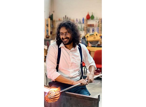 Business News | Iconic Eros Building Hosts First Blown Glass Art Studio in Country