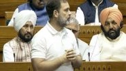 Business News | AI Without Data is Meaningless: Rahul Gandhi Speaks for Data Localisation in Parliament