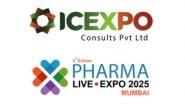 Business News | ICEXPO Announces Pharma Live Expo 2025: A Key Event for Pharma & MedTech in Mumbai, April 17-19