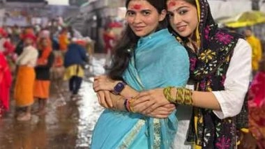 Entertainment News | Sara Ali Khan Offers Prayers at Baba Baidyanath Temple in Jharkhand
