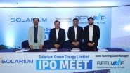 Business News | Solarium Green Energy Limited IPO Opens On February 06, 2025
