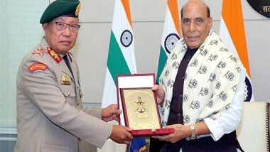 World News | Chief Operations Officer of Royal Bhutan Army Meets Defence Minister in New Delhi