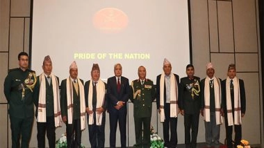 World News | Defense Wing at Indian Embassy in Kathmandu Celebrates Indian Army Day