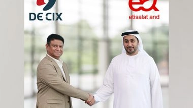 Business News | E& and DE-CIX India Partner to Implement UAE-India Internet Corridor