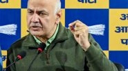 India News | Delhi Police Refute Manish Sisodia's Allegation on BJP Distributing Money in Jangpura Constituency