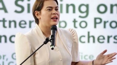 World News | Philippines Vice President Sara Duterte Impeached by House of Representatives