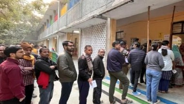 India News | Delhi Assembly Elections: Voting Concludes; 57.70% Voter Turnout Till 5 Pm