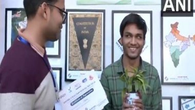 India News | Delhi Assembly Elections: Visually Impaired First-time Voters Cast Their Votes