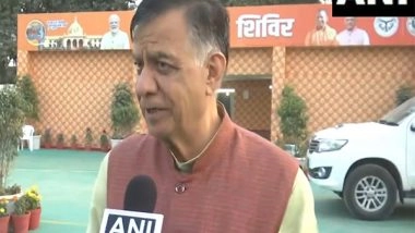 India News | UP Vidhan Sabha Speaker Satish Mahana Visits Maha Kumbh, Hails Arrangements