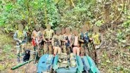 India News | Joint Operation by Assam Rifles and Manipur Police Results in Apprehension of Eight Insurgents