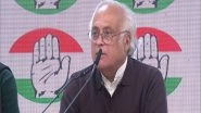 World News | Congress Leader Jairam Ramesh Calls Trump's Gaza Plan 'bizarre' and 'unacceptable'