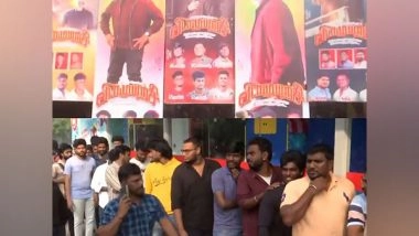 Entertainment News | Ajith Kumar's Fans Throng Theatres to Celebrate Release of 'Vidaamuyarchi'