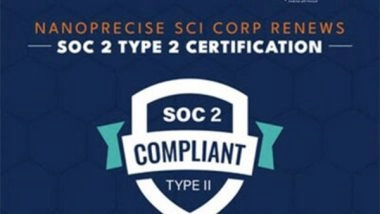 Business News | Nanoprecise Sci Corp. Renews SOC 2 Type 2 Certification, Reinforcing Commitment to Security Excellence