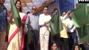 India News | Goa CM Pramod Sawant Flags Off Train to Prayagraj for MahaKumbh Mela