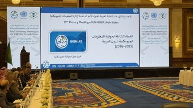 World News | UAE Participates in 12th Plenary Meeting on UN-GGIM for Arab States in Saudi Arabia