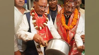 India News | Chhattisgarh CM Vishnu Dev Sai's Ginger Tea Wins Hearts in Raigarh