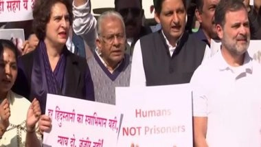 India News | 'Why Did PM Let This Happen?': Priyanka Vadra Gandhi Slams Centre over Indians Deported in Shackles