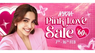 Business News | Nykaa Pink Love Sale Is Here - The Biggest Beauty Deals Are Calling!