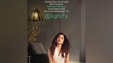 Business News | Signify Onboards Rashmika Mandanna as Their Brand Ambassador, Kicks off an Era of Style and Innovation