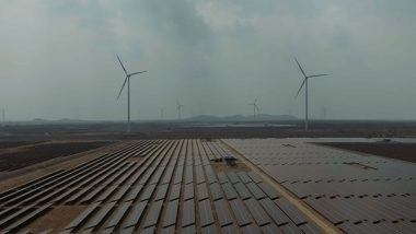 Business News | India Accelerates Clean Energy Transition with Amazon's Investments, Aims for 50% Non-fossil Fuel Power by 2030