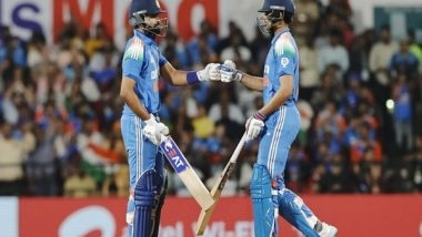 Sports News | 1st ODI: Gill, Iyer's Swashbuckling Knocks Guide India to Clinch 4-wicket Win over England