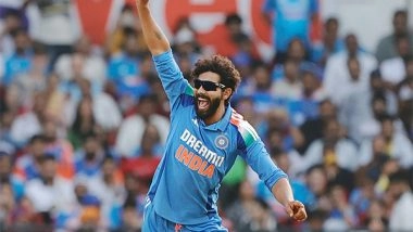 Sports News | India Spinner Ravindra Jadeja Completes 600 International Wickets Across All Formats