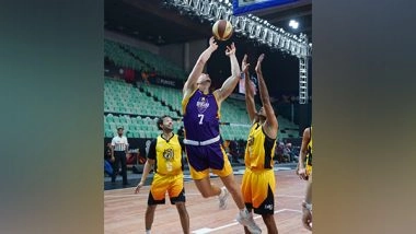 Sports News | InBL Pro U25 2025: Hyderabad Falcons Stay on Top of Table with 100-77 Victory over Delhi Dribblers