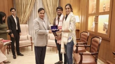 Sports News | Assam CM Meets Shuttler PV Sindhu