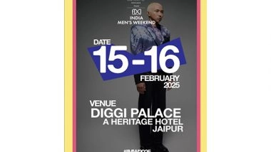 Entertainment News | FDCI India Men's Weekend 2025 to Be Held in Jaipur