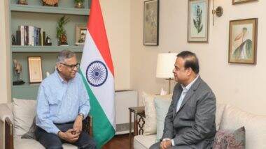 India News | Assam CM, Tata Companies Chairman Discuss Upcoming Tata Projects in Assam