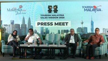 India News | Tourism Malaysia to Launch Its Biggest Sales Mission to India in 2025