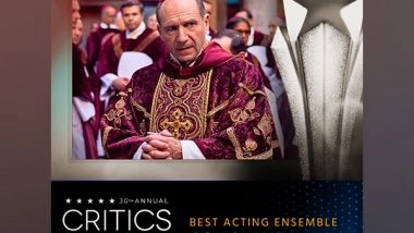 Entertainment News | 'Conclave' Takes Home Best Acting Ensemble at Critics Choice Awards 2025