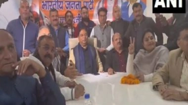 India News | J-K BJP Celebrates Party's Performance in Delhi Polls