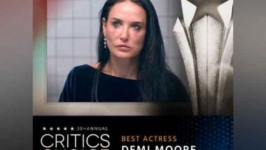 Entertainment News | Demi Moore Clinches Critics Choice Award for Best Actress for Her Role in 'The Substance'