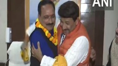 India News | BJP Leaders Celebrate as Party Set to Form Government in Delhi After 27 Years