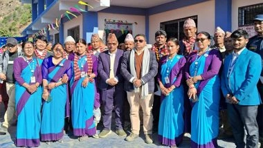 World News | Health Post Building Constructed in Nepal with India's Aid