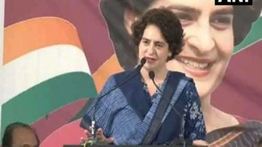 India News | BJP Working to Weaken Constitution, Our Fight is to Save Essence of India: Priyanka Gandhi in Wayanad