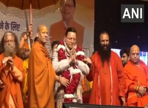 India News | CM Dhami Attends 'Samnata Ke Saath Samrasata' Program at Mahakumbh in Prayagraj