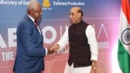 World News | Rajnath Singh Meets Fiji Defence Minister, Agree to Institutionalize India-Fiji Joint Working Group