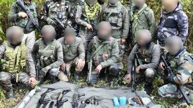 India News | Security Forces Recover 25 Weapons, Apprehend 8 Cadres in Joint Operations Across Manipur