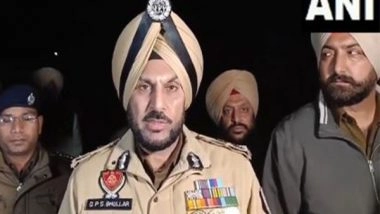 India News | Punjab Police Busts Terror Module Near Amritsar Airport, Three Arrested with AK-47 and Pistols