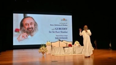 World News | Myanmar Welcomes Gurudev Sri Sri Ravi Shankar for Peace and Meditation