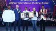 Business News | England Wins IIHM's Young Chef Olympiad; India-UAE Lift Dr. Suborno Bose Challenge Trophy