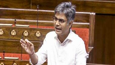 India News | AAP's Sandeep Pathak Gives Zero-hour Notice in Rajya Sabha to Discuss Hostile Drone Activities on Punjab Border
