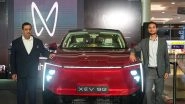 Business News | Mahindra Modi in Collaboration with Viviana Mall Unveils Mahindra BE 6 and XEV 9e